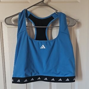 Adidas Women's Vibrant Blue Sports Bra 3X